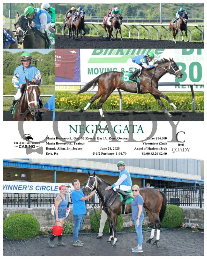 NEGRA GATA - 06-24-25 - R03 - PID Presque Isle Downs