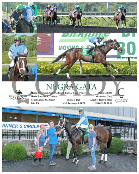 NEGRA GATA - 06-24-25 - R03 - PID Presque Isle Downs