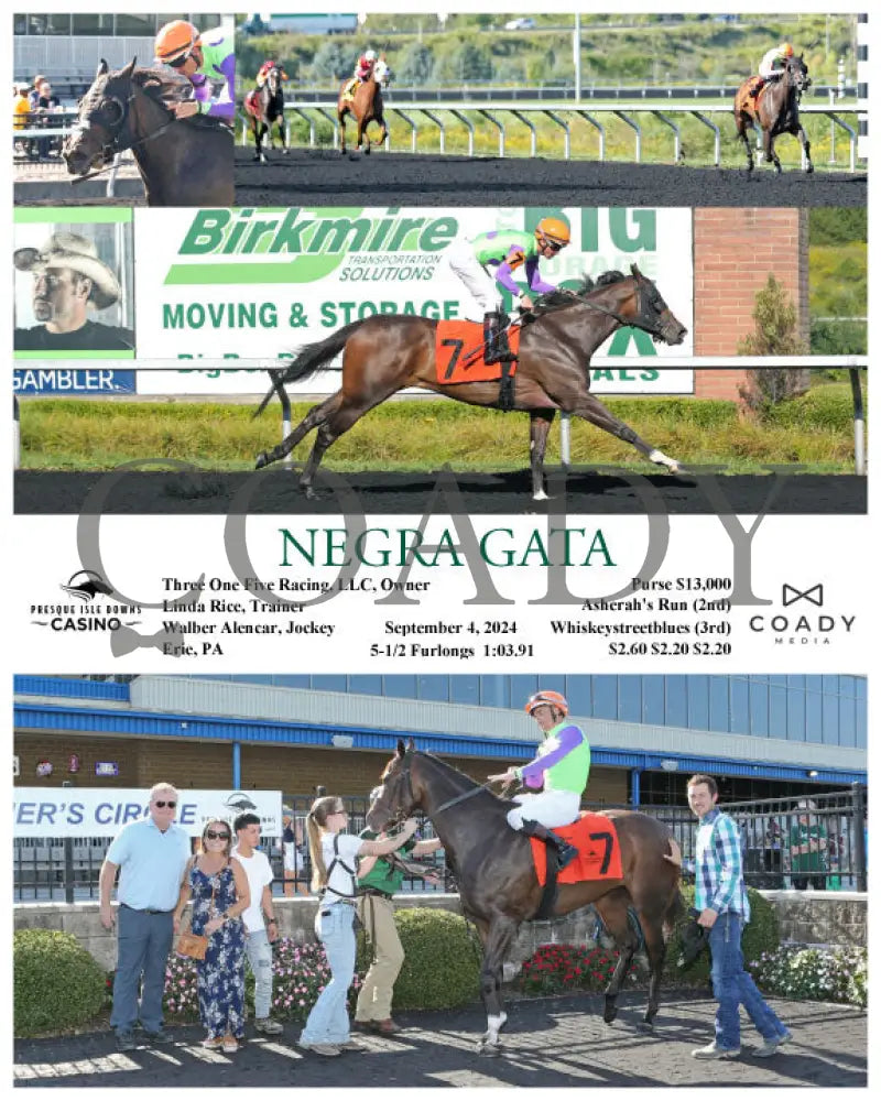 Negra Gata - 09-04-24 R05 Pid Presque Isle Downs