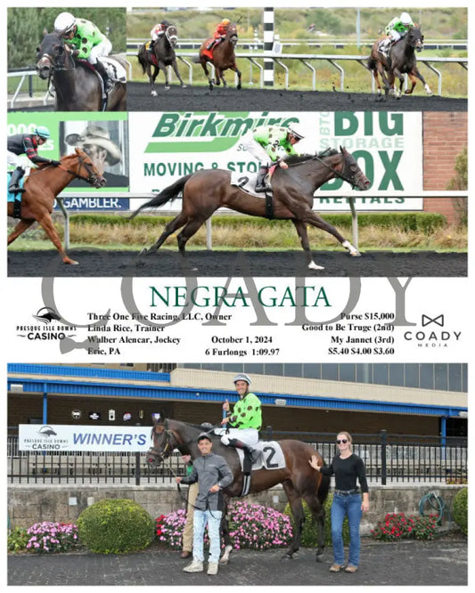 Negra Gata - 10-01-24 R05 Pid Presque Isle Downs