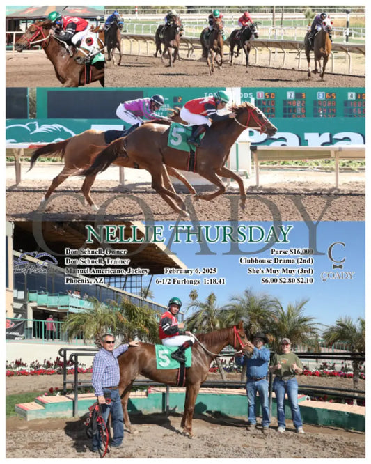 Nellie Thursday - 02-06-25 R02 Tup Turf Paradise