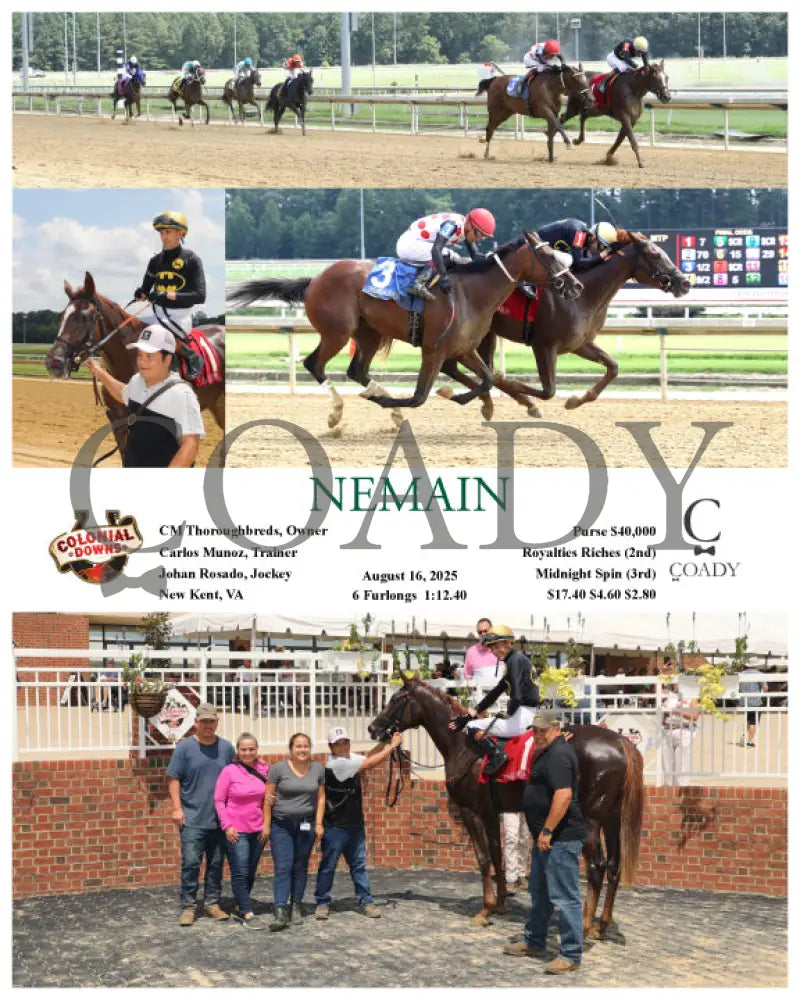 NEMAIN - 08-16-25 - R02 - CNL Colonial Downs