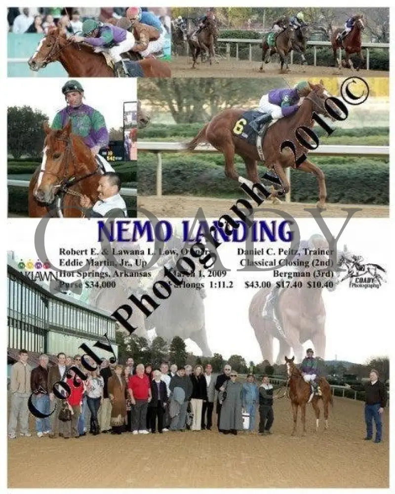 Nemo Landing - 3 1 2009 Oaklawn Park