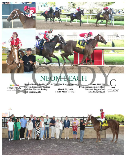 Neom Beach - 03 - 29 - 24 R10 Op Oaklawn Park