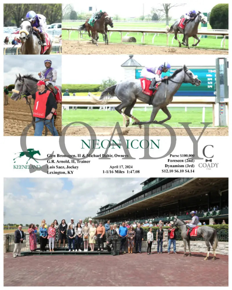 Neon Icon - 04 - 17 - 24 R03 Kee Keeneland