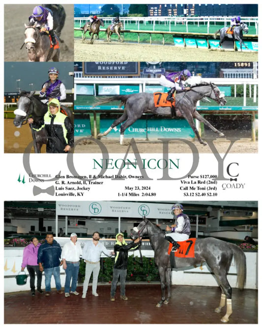 Neon Icon - 05-23-24 R05 Cd Churchill Downs