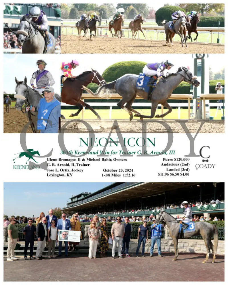 Neon Icon - 10-23-24 R06 Kee Keeneland