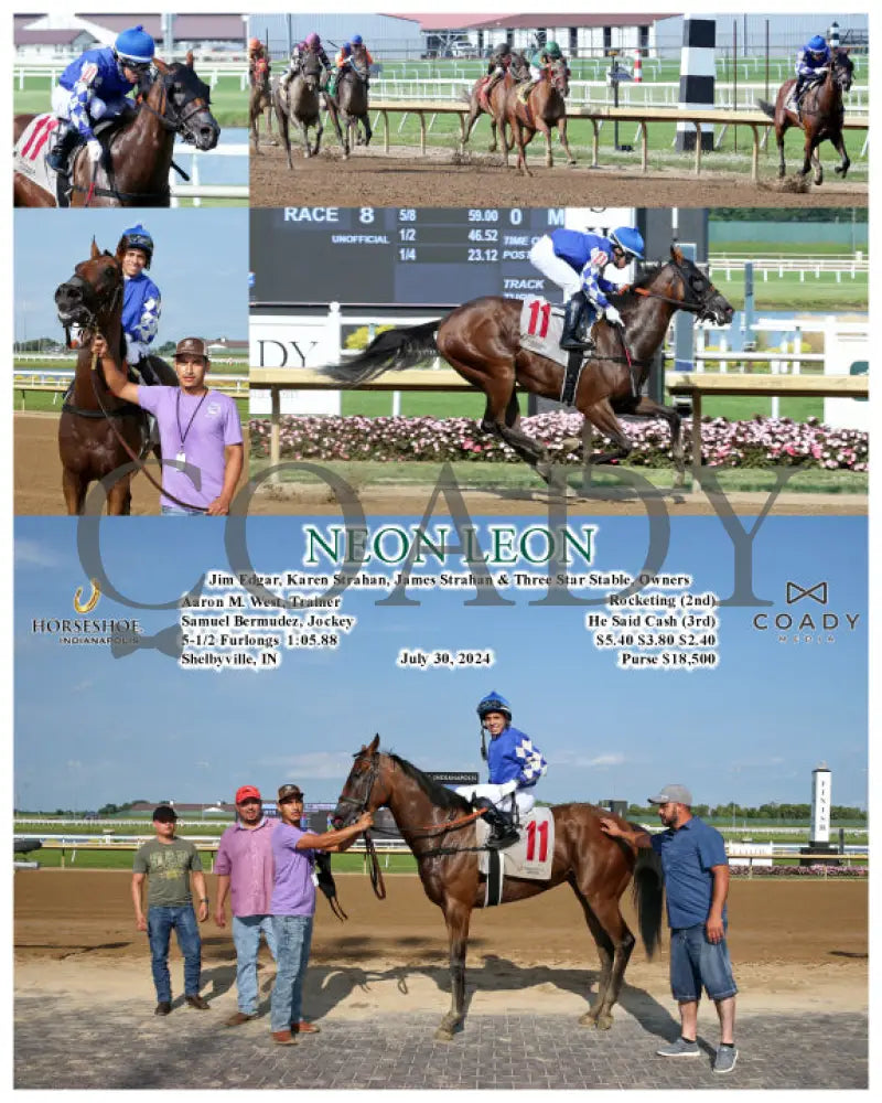 Neon Leon - 07-30-24 R08 Ind Indiana Grand