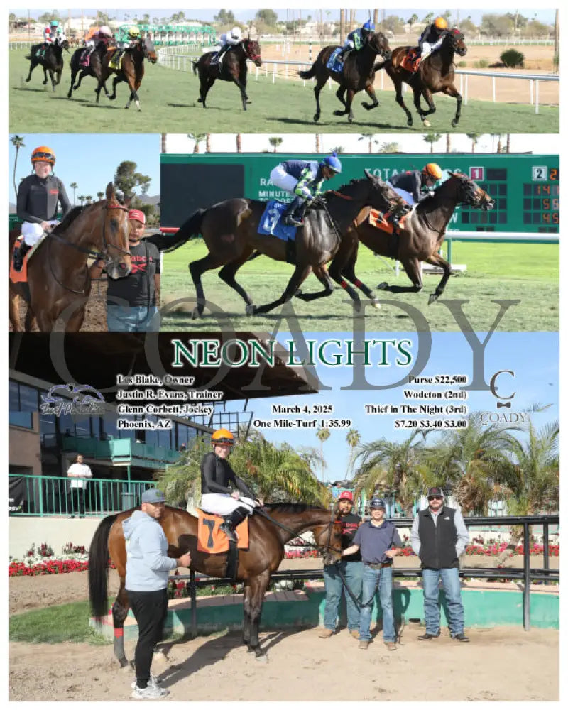 NEON LIGHTS - 03-04-25 - R06 - TUP Turf Paradise