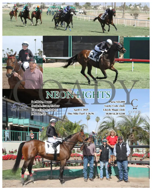 NEON LIGHTS - 04-01-25 - R04 - TUP Turf Paradise