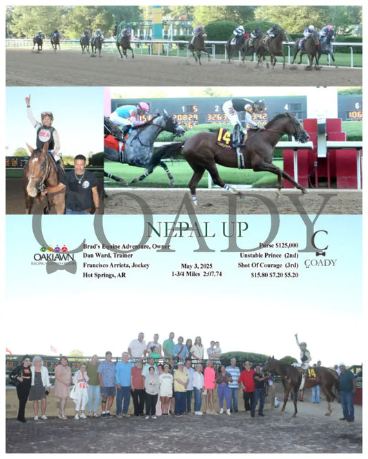 NEPAL UP - 05-03-25 - R12 - OP Oaklawn Park