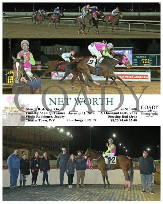 Net Worth - 01-11-24 R01 Ct Hollywood Casino At Charles Town Races