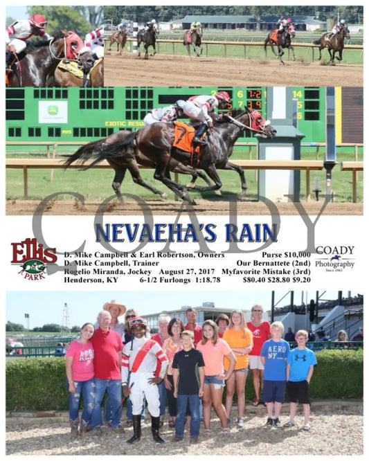 NEVAEHA'S RAIN - 082717 - Race 05 - ELP - Coady Media - Kurtis Coady Photography