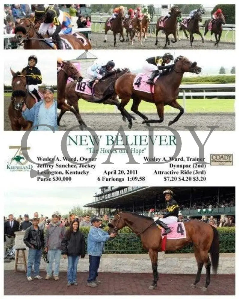 New Believer - 042011 Race 06 Keeneland