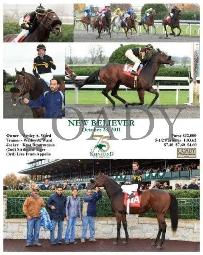 New Believer - 102811 Keeneland