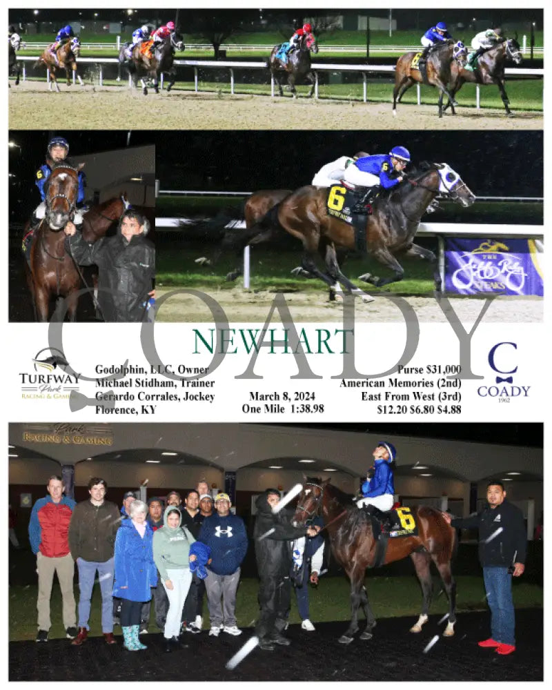 Newhart - 03 - 08 - 24 R05 Tp Turfway Park