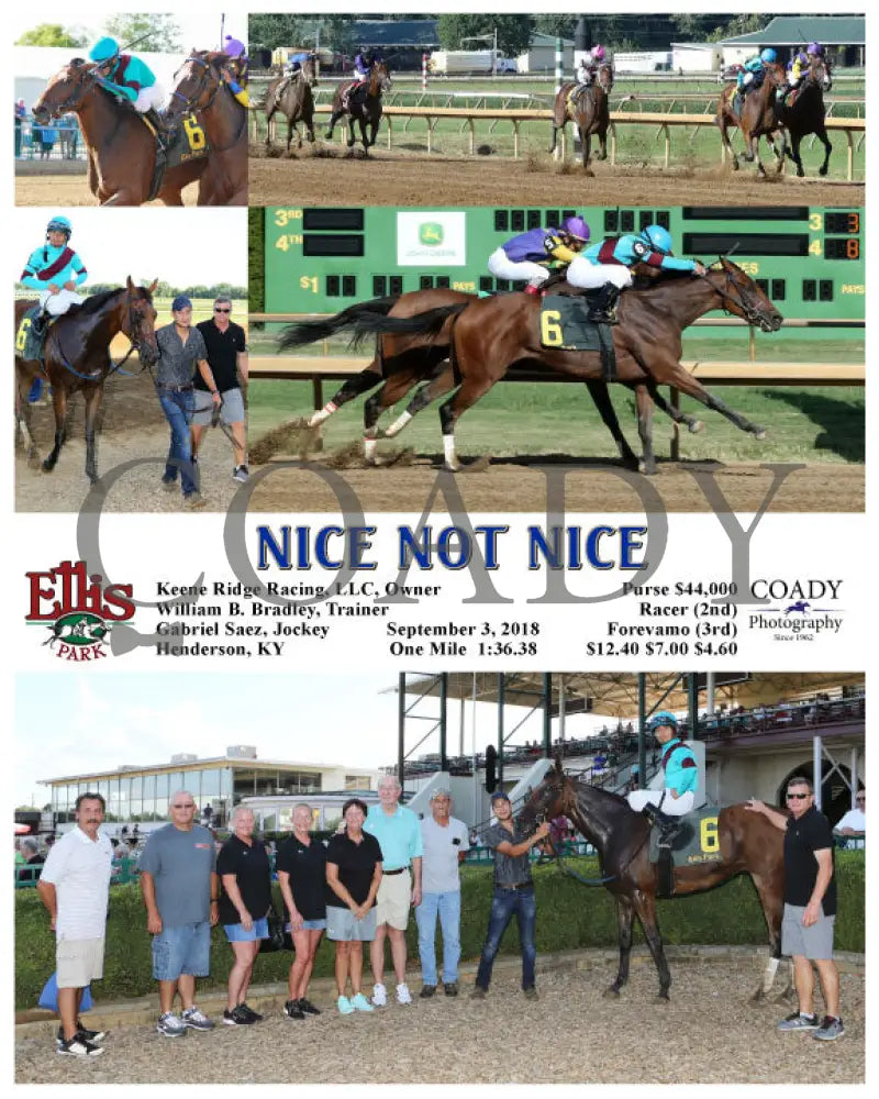 NICE NOT NICE - 090318 - Race 09 - ELP - Coady Media - Kurtis Coady Photography