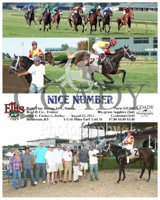 Nice Number - 082414 - Race 08 - ELP - Coady Media - Kurtis Coady Photography