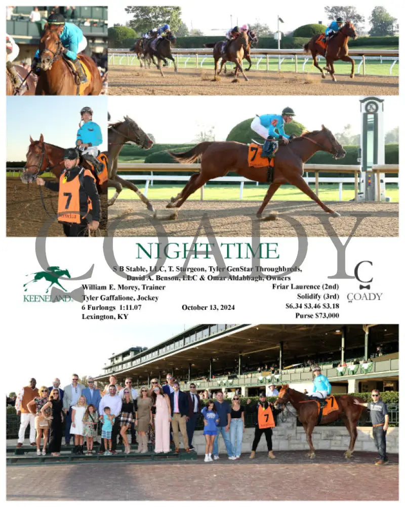 Night Time - 10-13-24 R09 Kee Keeneland