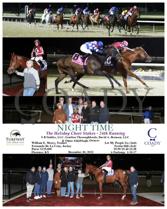 Night Time - The Holiday Cheer Stakes 24Th Running 12-30-23 R07 Tp Turfway Park