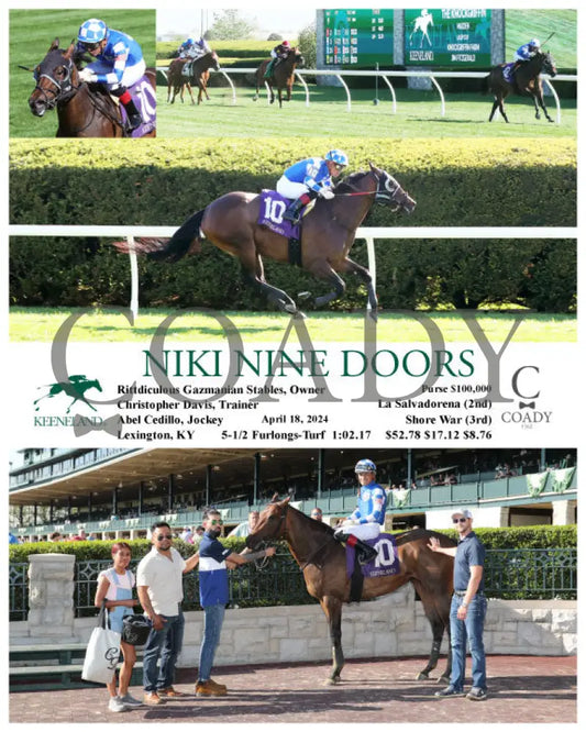 Niki Nine Doors - 04 - 18 - 24 R09 Kee Keeneland
