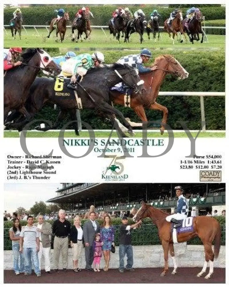 Nikki’s Sandcastle - 10121 Keeneland