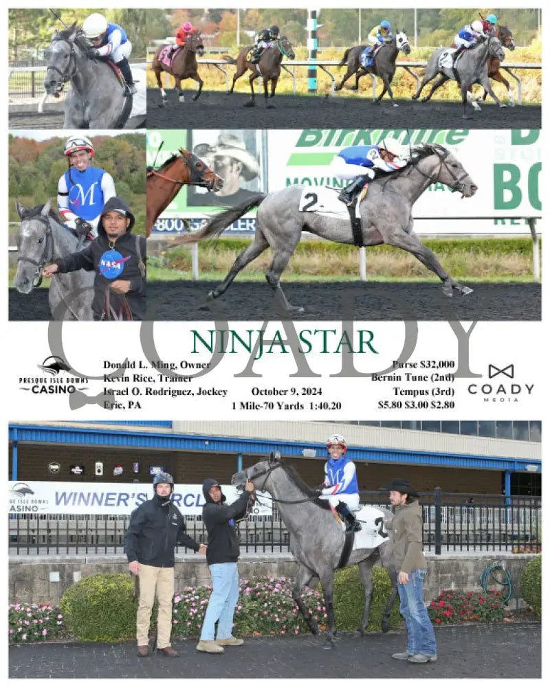 Ninja Star - 10-09-24 R07 Pid Presque Isle Downs