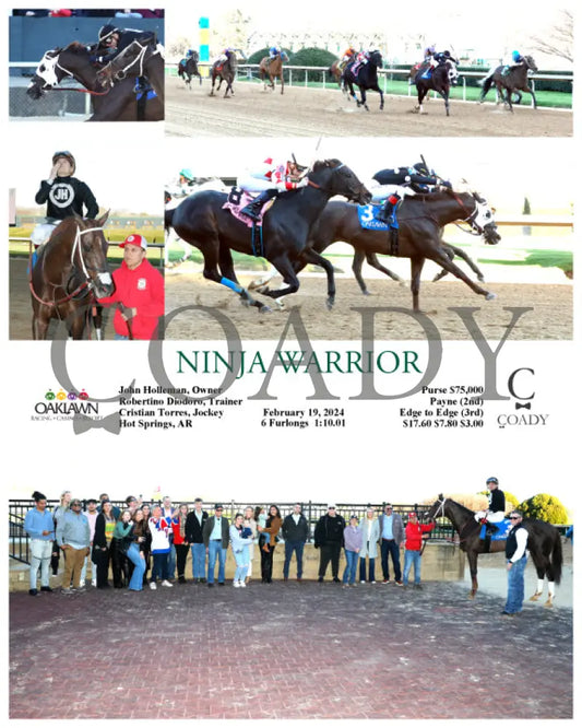Ninja Warrior - 02-19-24 R08 Op Oaklawn Park