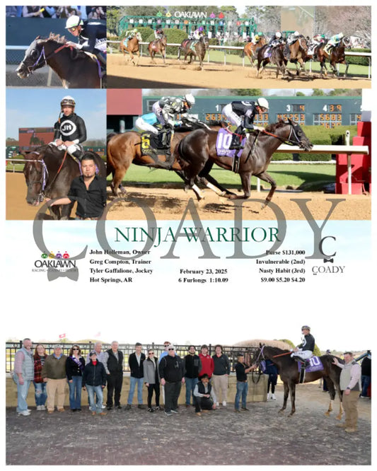 NINJA WARRIOR - 02-23-25 - R07 - OP Oaklawn Park