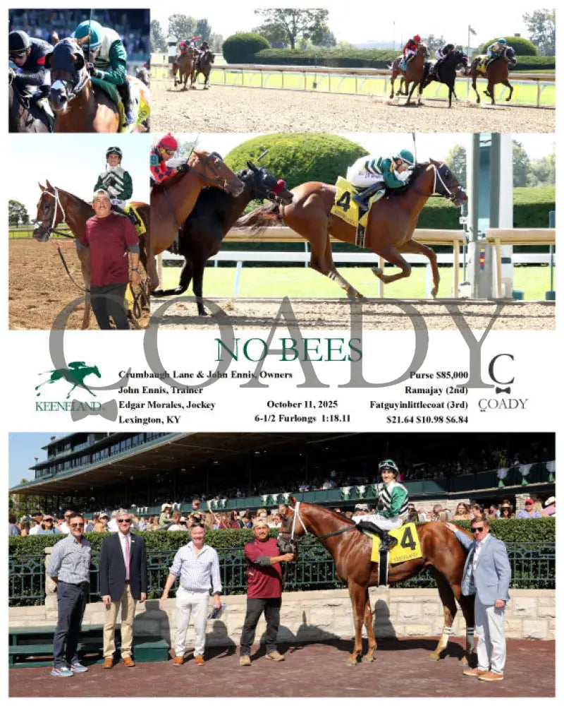 NO BEES - 10-11-25 - R01 - KEE Keeneland