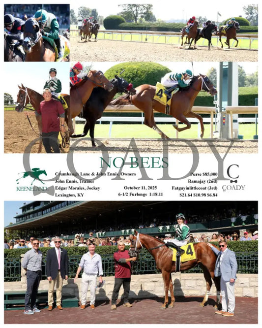 NO BEES - 10-11-25 - R01 - KEE Keeneland