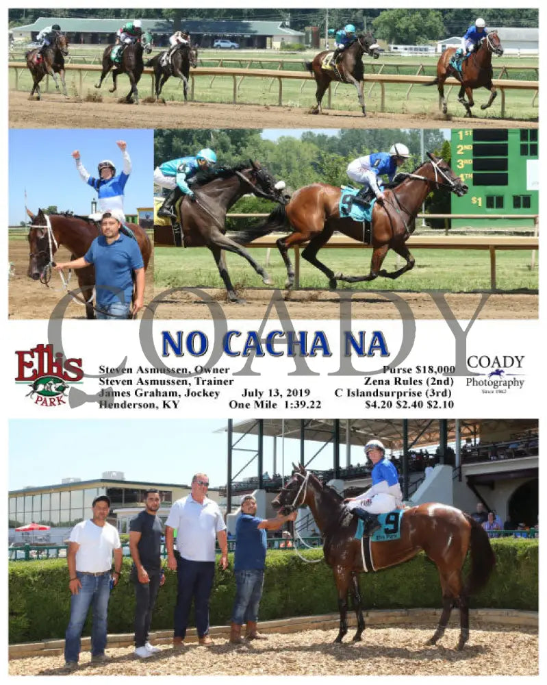 No Cacha Na - 07-13-19 R04 Elp Ellis Park