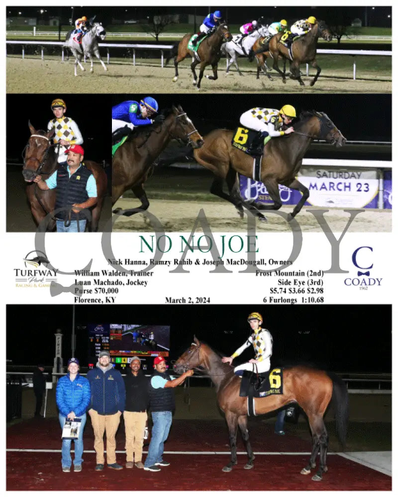 No Joe - 03-02-24 R08 Tp Turfway Park