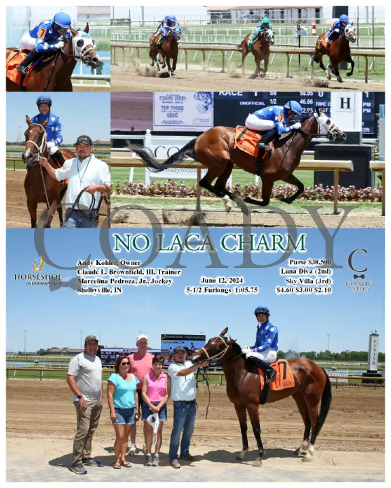 No Laca Charm - 06-12-24 R01 Ind Indiana Grand