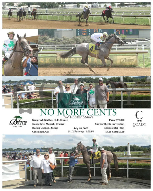 NO MORE CENTS - The Hoover Stakes - 07-18-25 - R07 - BTP Indiana Grand