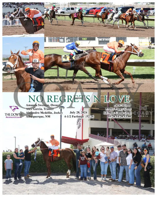 No Regrets N Love - 07-28-24 R08 Alb Downs At Albuquerque
