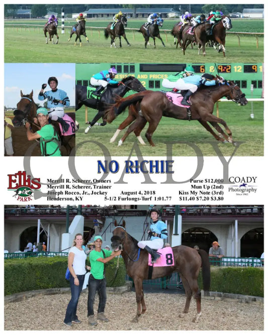 No Richie - 080418 Race 09 Elp Ellis Park