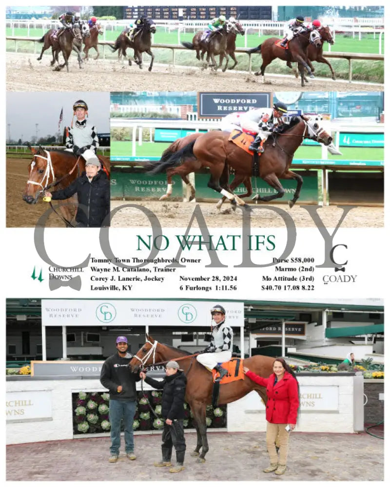 No What Ifs - 11-28-24 R08 Cd Churchill Downs