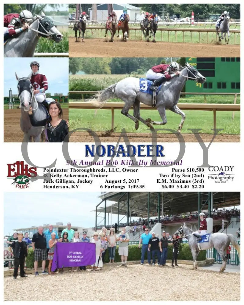 Nobadeer - 080517 Race 01 Elp Ellis Park