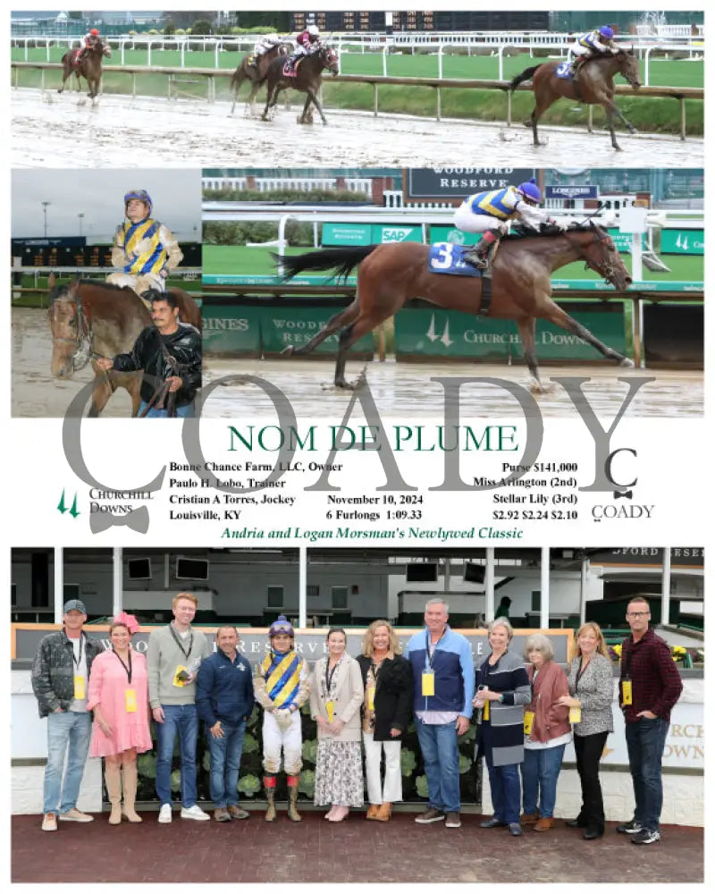 Nom De Plume - 11-10-24 R05 Cd Group Churchill Downs