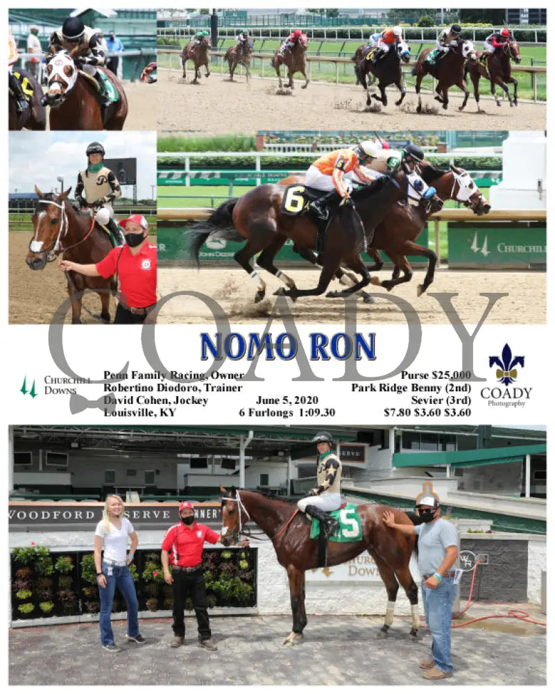 Nomo Ron - 06-05-20 R03 Cd Churchill Downs