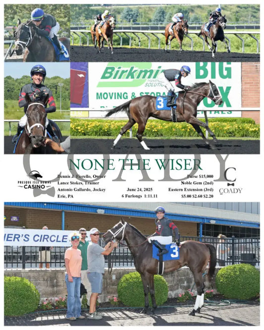 NONE THE WISER - 06-24-25 - R01 - PID Presque Isle Downs