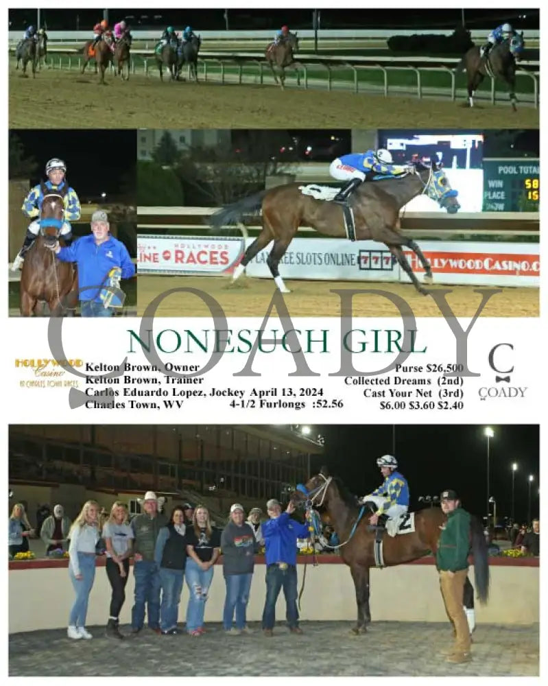 Nonesuch Girl - 04 - 19 - 24 R05 Ct Hollywood Casino At Charles Town Races