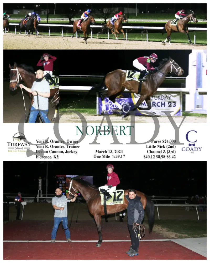 Norbert - 03 - 13 - 24 R08 Tp Turfway Park