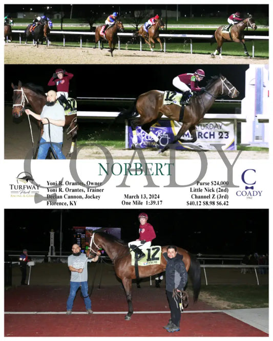 Norbert - 03 - 13 - 24 R08 Tp Turfway Park