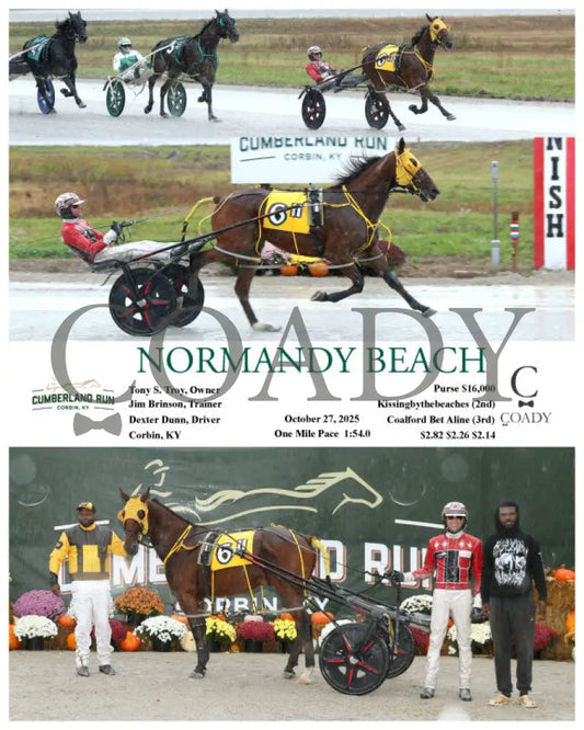 NORMANDY BEACH - 102725 - Race 11 - CMR Presque Isle Downs