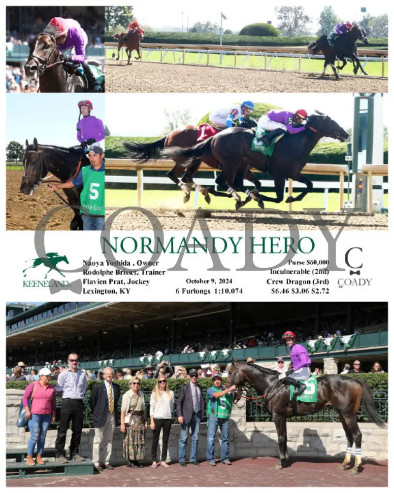 Normandy Hero - 100924 Race 03 Kee Keeneland