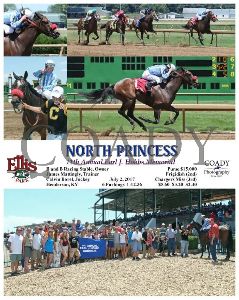 North Princess - 070217 Race 03 Elp Ellis Park