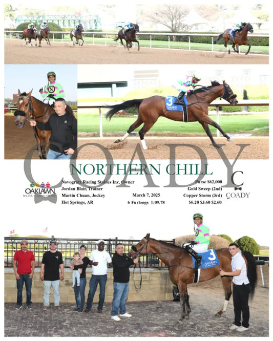 NORTHERN CHILL - 03-07-25 - R08 - OP Oaklawn Park