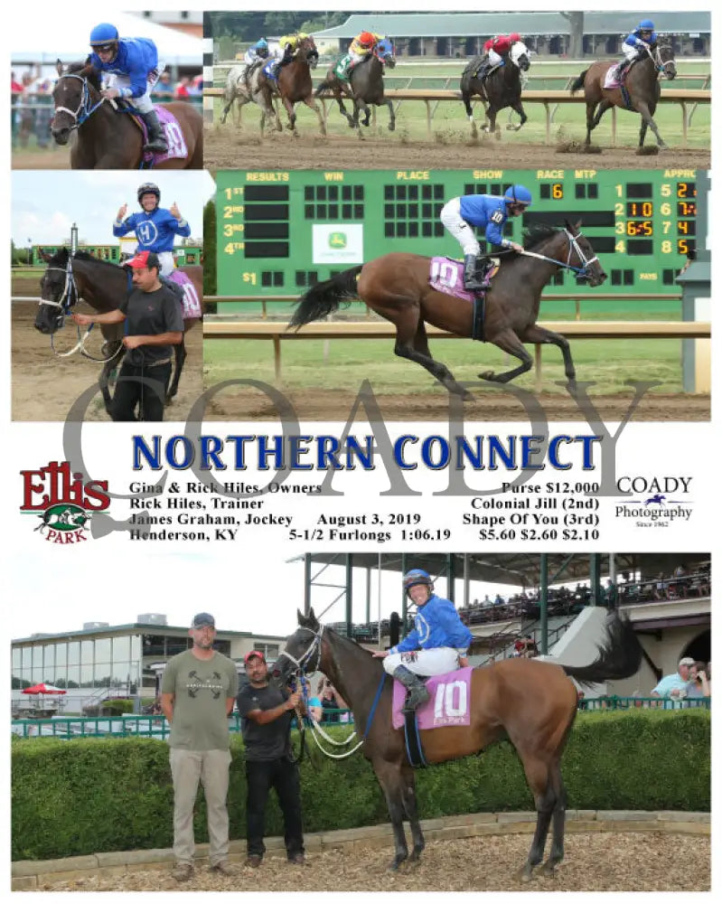 Northern Connect - 08-03-19 R06 Elp Ellis Park